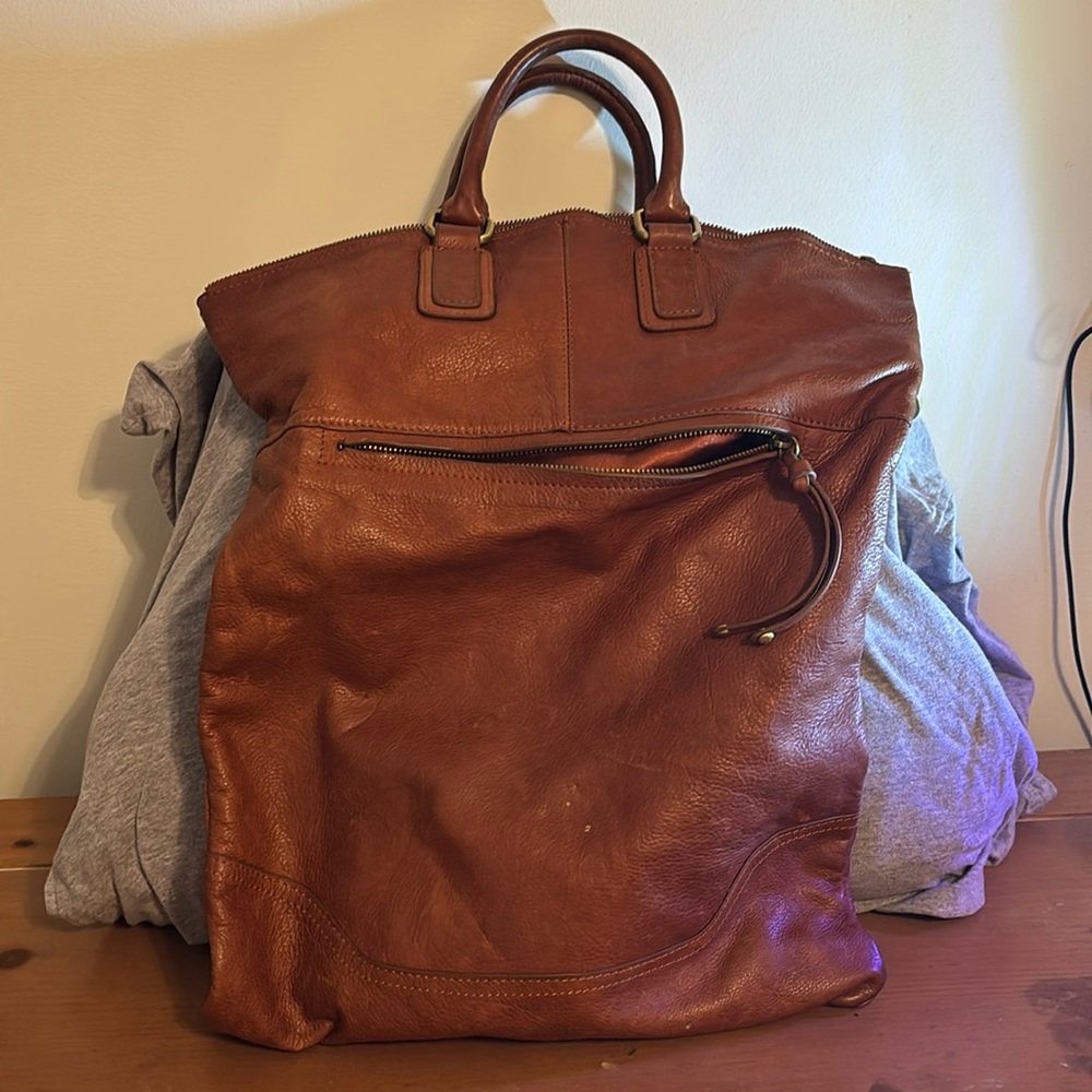 Sabina leather slouch handbag